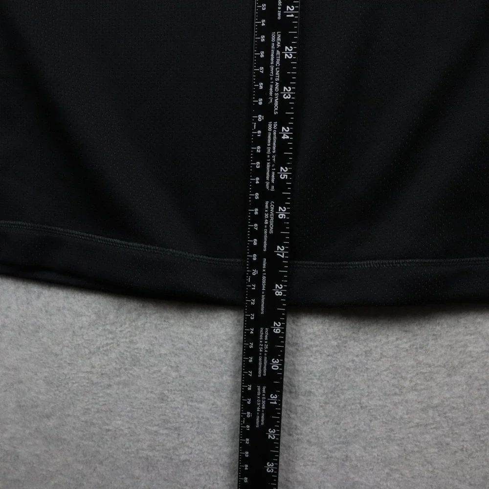 Nike Golf‎ 1/4 Zip Pullover Mens Large Therma-Fit Mock Neck Black Long Sleeve